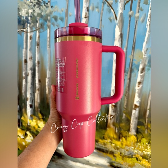 Stanley Starbucks Berry Glitter 40oz